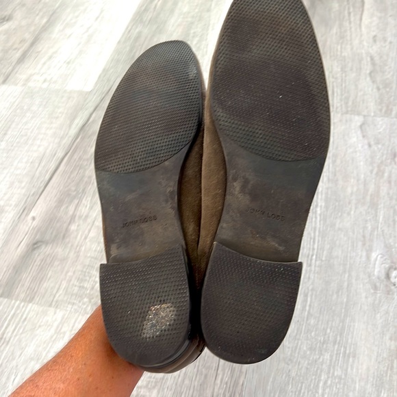 Like new! Only worn a few times. Mens brown suede loafers by John Lobb. - Picture 5 of 5